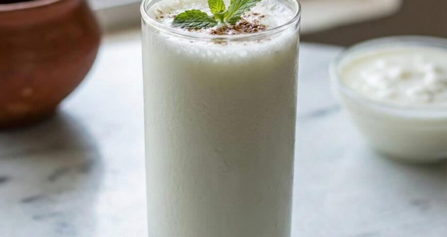 organic fresh a2 buttermilk made from pure a2 desi milk