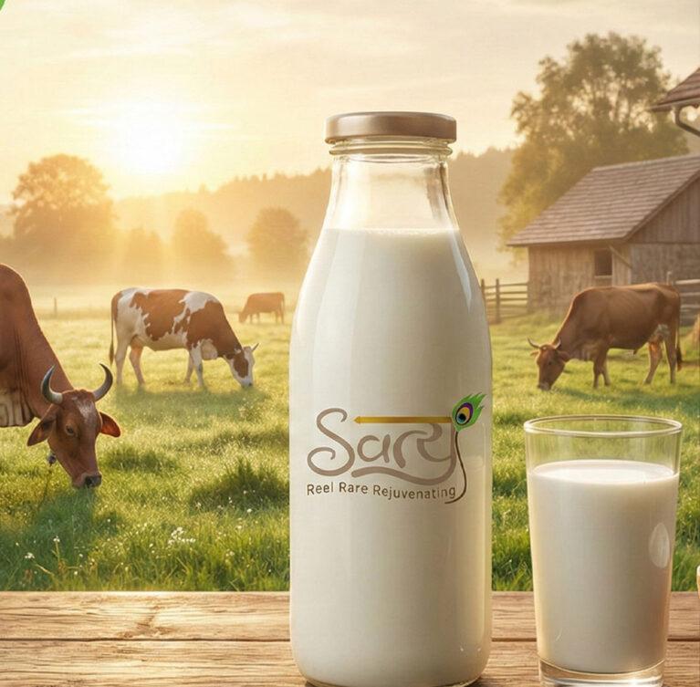 buy a2 cow milk in dehradun, 100% pure organic and affordable