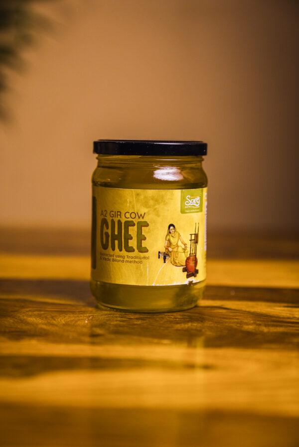 Satyee-135 a2 gir cow ghee made using bilona process