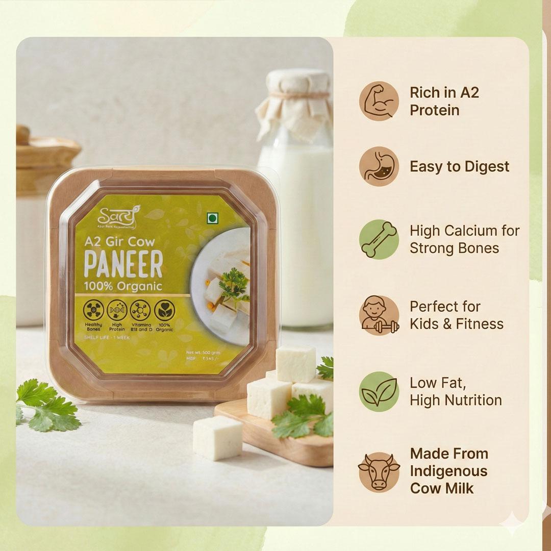 where to buy pure organic desi cow paneer, made from a2 milk