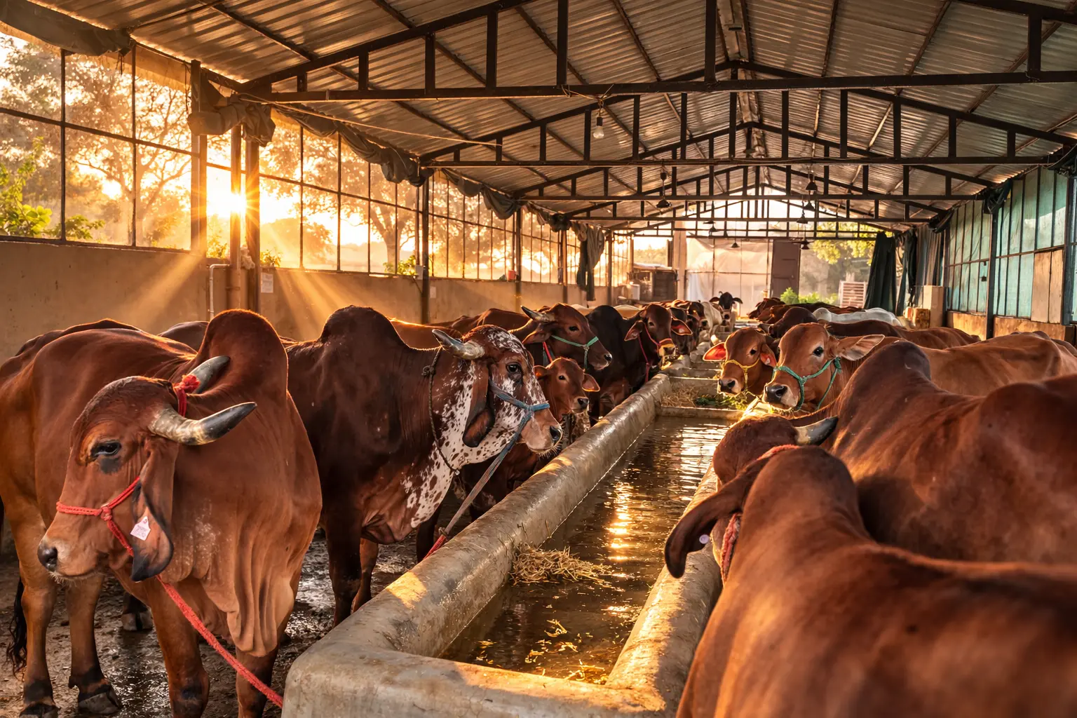 satyee organic have 100% original desi indian cows like gir and sahiwal